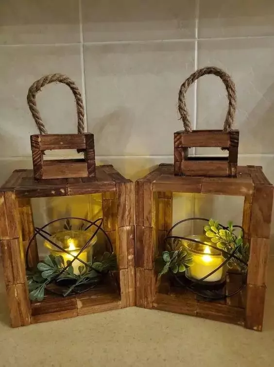 wooden-candles